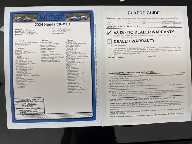 2024 Honda CR-V EX