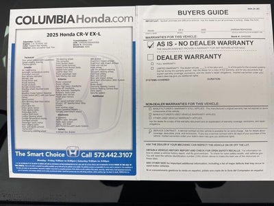 2025 Honda CR-V EX-L