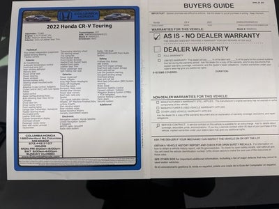 2022 Honda CR-V Touring