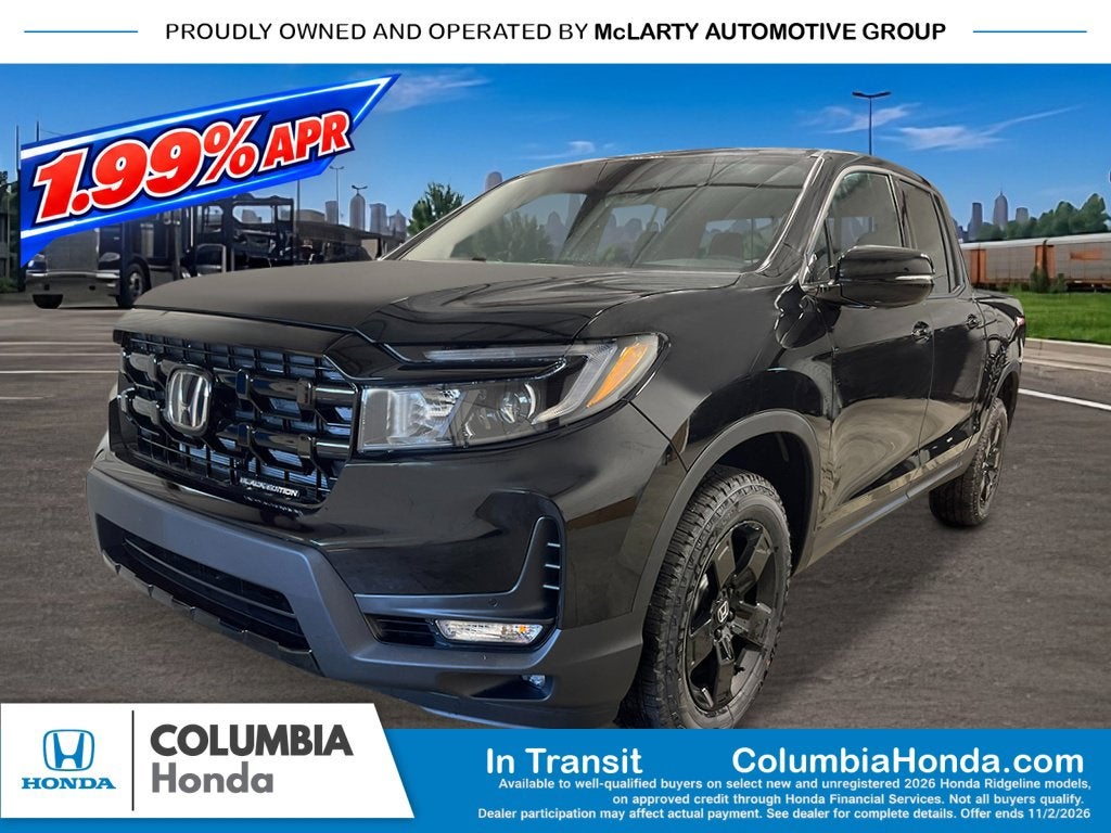 2026 Honda Ridgeline Black Edition AWD