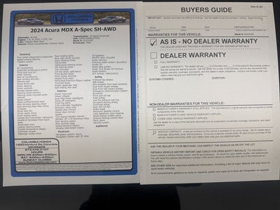2024 Acura MDX A-Spec SH-AWD