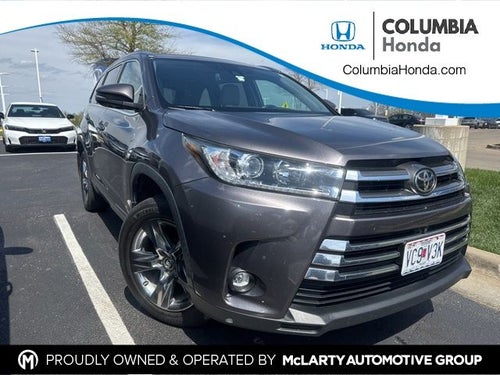 2019 Toyota Highlander Limited Platinum