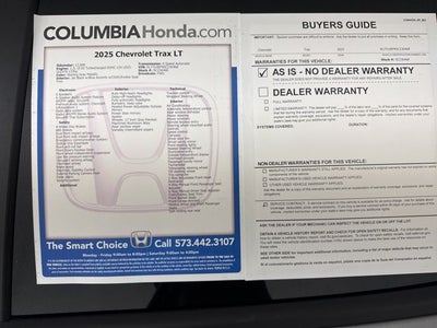 2025 Chevrolet Trax LT