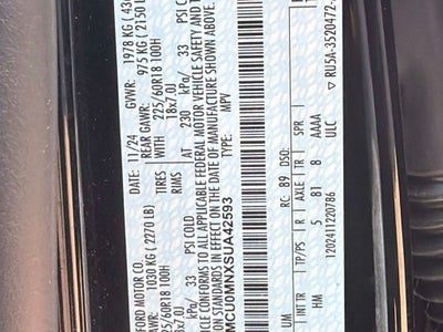 2025 Ford Escape ST-Line