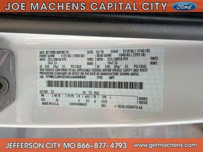 2019 Ford Escape SEL