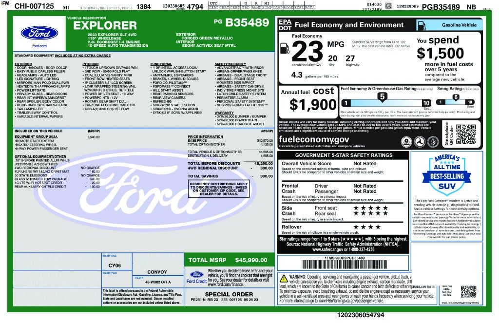 2023 Ford Explorer XLT