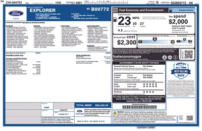 2025 Ford Explorer Platinum