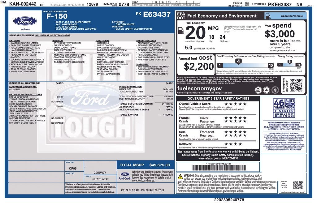 2023 Ford F-150 XL
