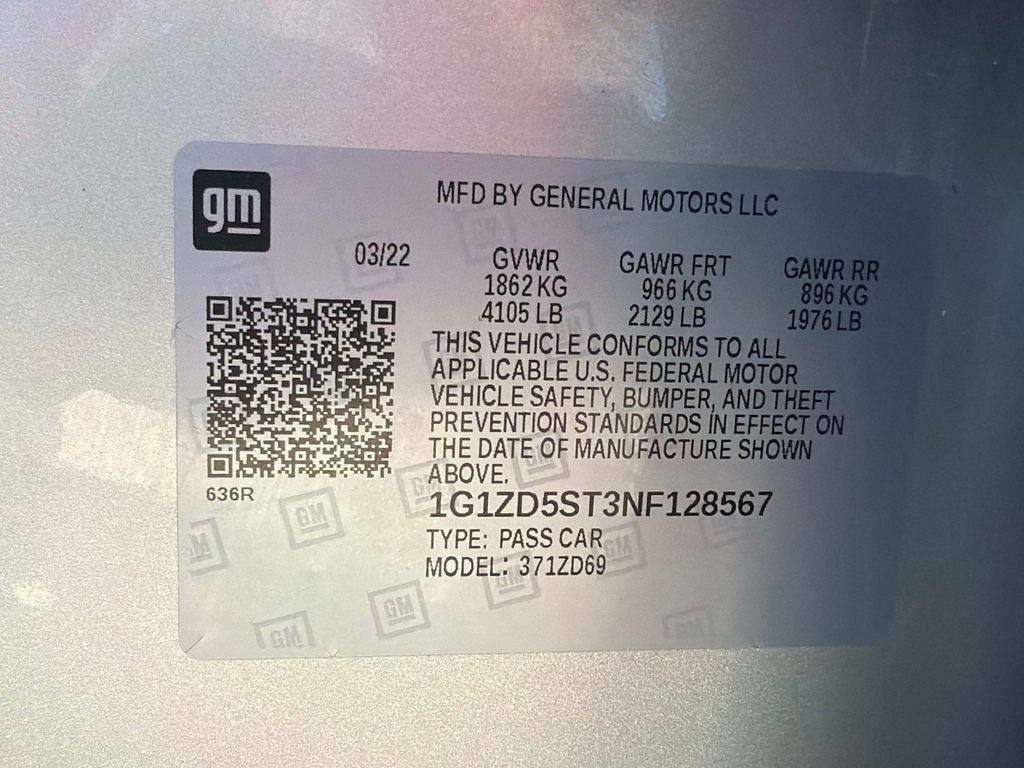 2022 Chevrolet Malibu LT