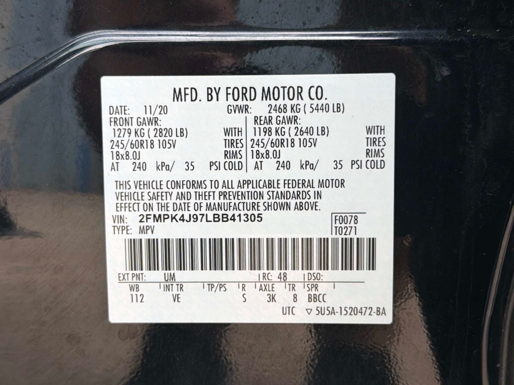 2020 Ford Edge SEL