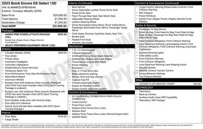 2023 Buick Encore GX Select