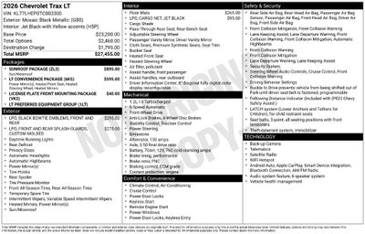 2026 Chevrolet Trax LT