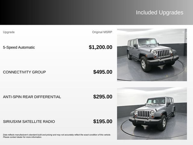 2013 Jeep Wrangler Unlimited Sport