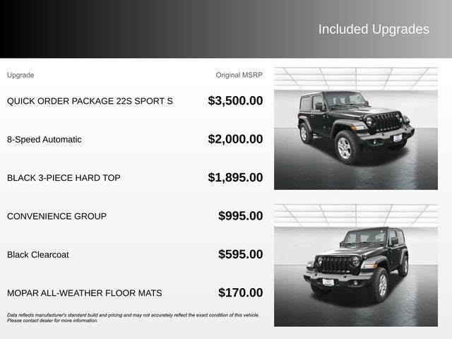 2023 Jeep Wrangler Sport S