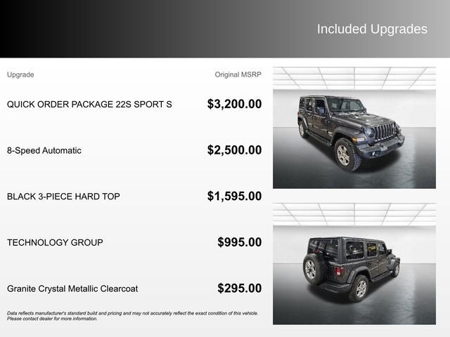 2021 Jeep Wrangler Unlimited Sport S