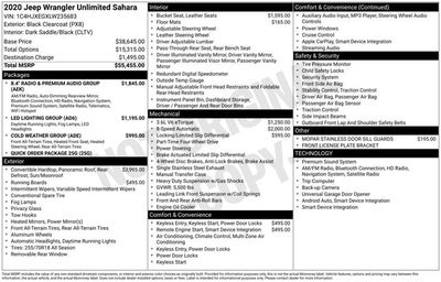 2020 Jeep Wrangler Unlimited Sahara