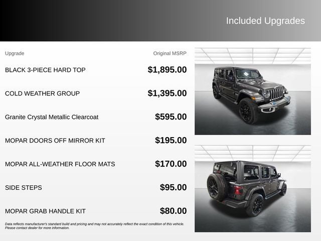 2023 Jeep Wrangler Sahara 4xe