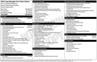 2023 Jeep Wrangler Sahara 4xe