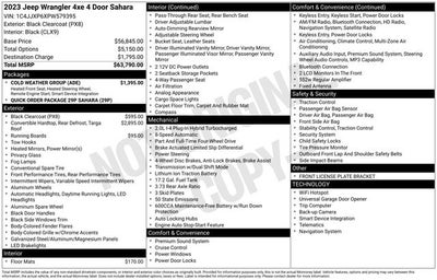 2023 Jeep Wrangler Sahara 4xe