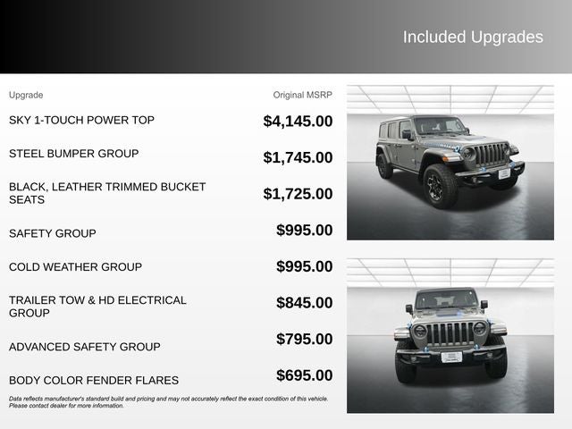 2021 Jeep Wrangler Unlimited Rubicon 4xe