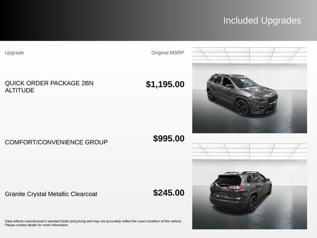 2020 Jeep Cherokee Latitude Plus