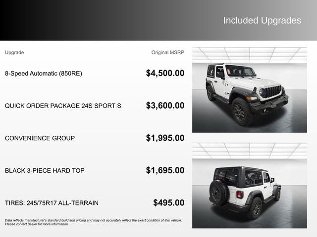 2024 Jeep Wrangler Sport S