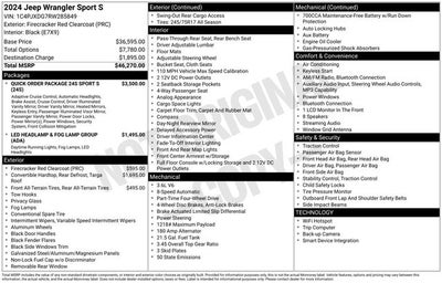2024 Jeep Wrangler Sport S