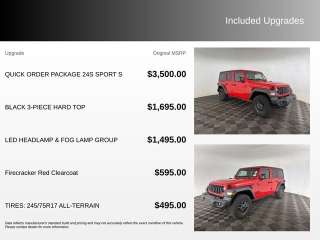 2024 Jeep Wrangler Sport S