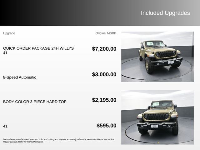 2026 Jeep Wrangler Willys 41