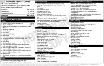 2023 Jeep Grand Cherokee Limited