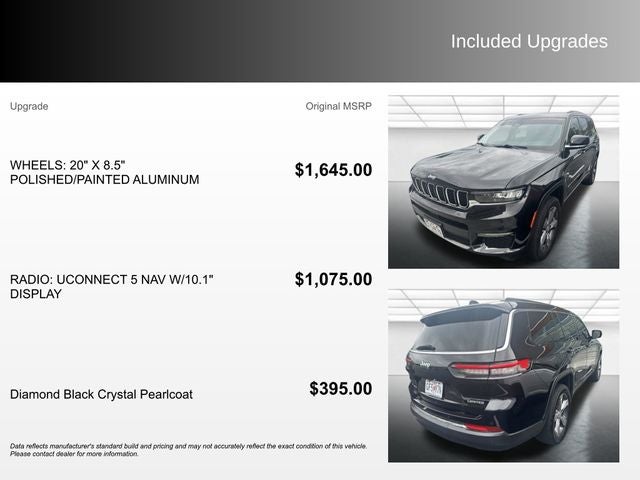 2022 Jeep Grand Cherokee L Limited