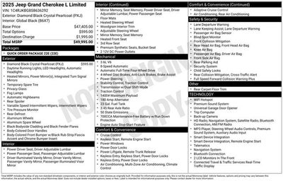 2025 Jeep Grand Cherokee L Limited