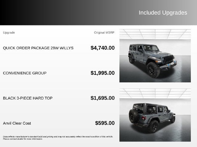 2024 Jeep Wrangler Willys 4xe