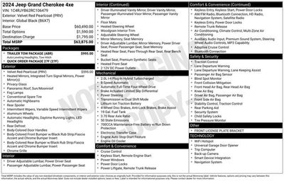 2024 Jeep Grand Cherokee 4xe