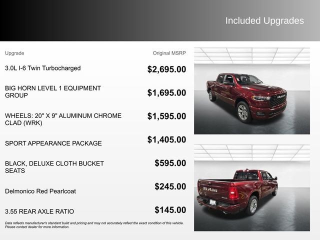2025 RAM 1500 Big Horn/Lone Star