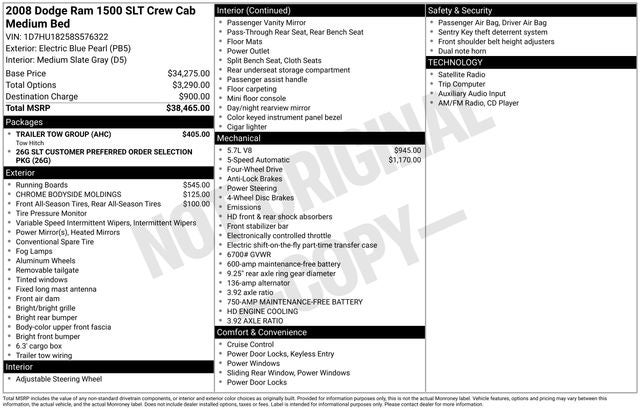 2008 Dodge Ram 1500 SLT