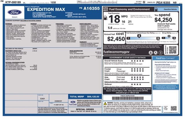 2023 Ford Expedition Max XLT
