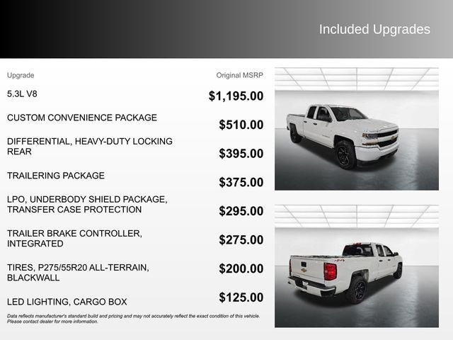 2016 Chevrolet Silverado 1500 Custom