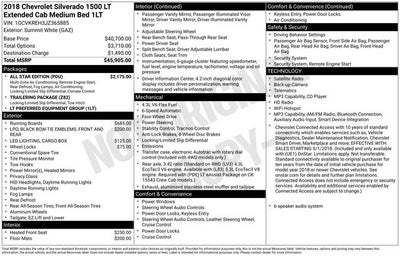 2018 Chevrolet Silverado 1500 LT LT1