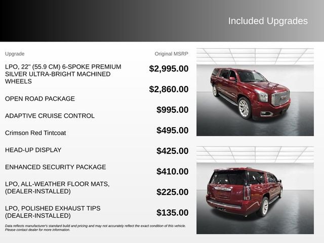 2016 GMC Yukon XL Denali