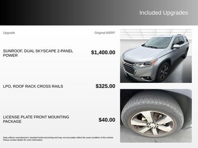 2018 Chevrolet Traverse 3LT