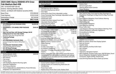 2025 GMC Sierra 3500HD AT4