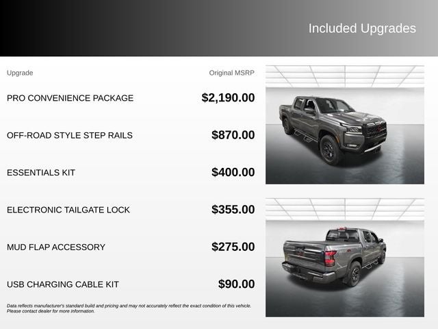 2025 Nissan Frontier PRO-4X
