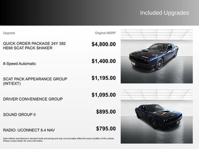 2016 Dodge Challenger R/T Scat Pack SHAKER