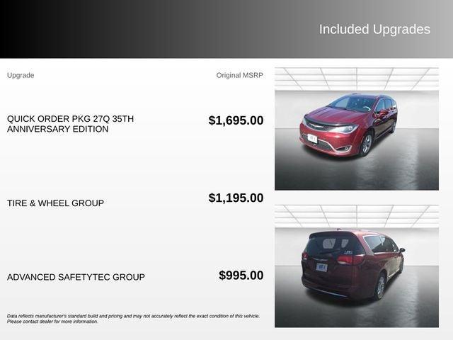 2020 Chrysler Pacifica Touring L Plus