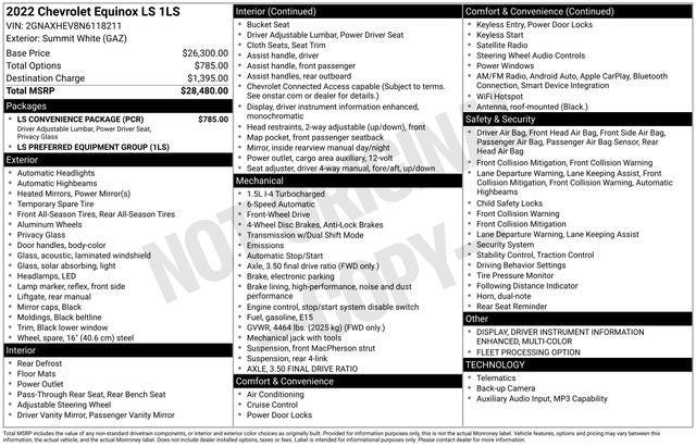 2022 Chevrolet Equinox LS