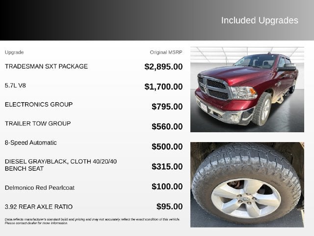 2021 RAM 1500 Classic Tradesman