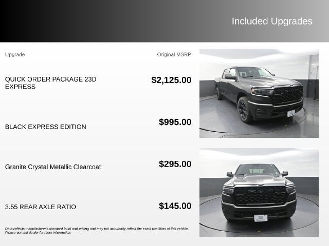2026 RAM 1500 Express