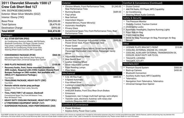 2011 Chevrolet Silverado 1500 LT