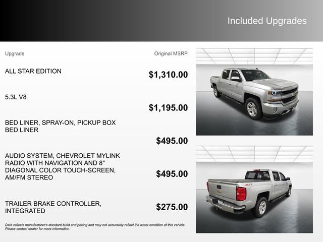 2016 Chevrolet Silverado 1500 LT LT2